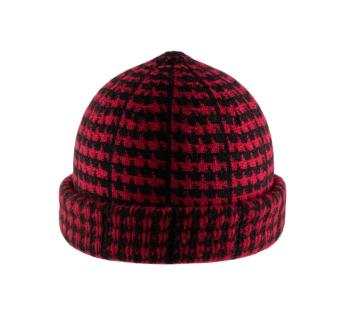 Bonnet pied de poule Houndstooth Beanie