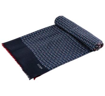 Écharpe fine laine Paisley Patch