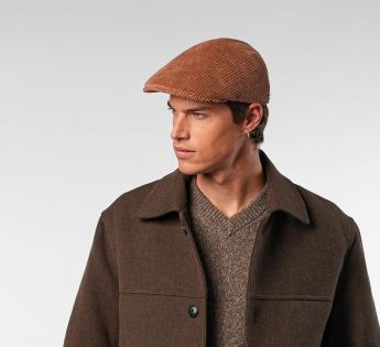 casquette plate velours Maffeo