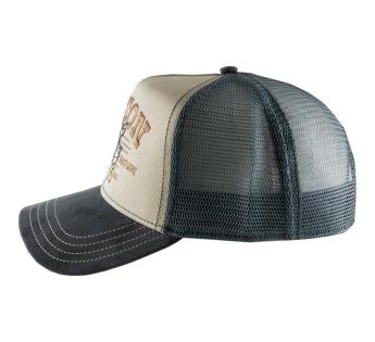 Breathable Embroidered Animal Stetson Trucker Cap Sale For Men And