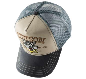 Breathable Embroidered Animal Stetson Trucker Cap Sale For Men And