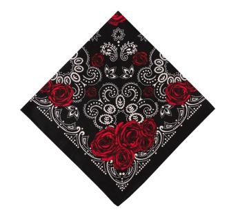 Silk Hand Rolled Paisley Print Foulard Scarf For Women Luxe2429