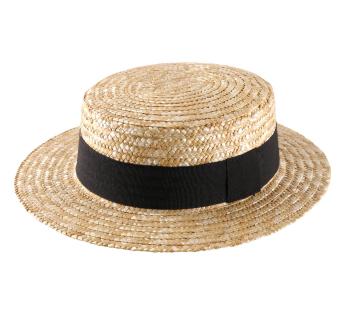 Canotier, Hats Classic Italy Made in France Straw