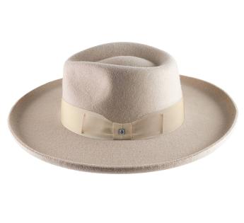 Chapeau rancher large Brooklyn Sin Guarnicion